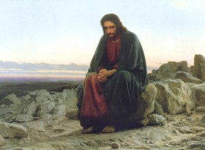 christ in desert